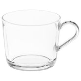 IKEA 365+ Mug, Tea Mug, Heat Resistant Glass Mug, Clear Glass, 24 cl